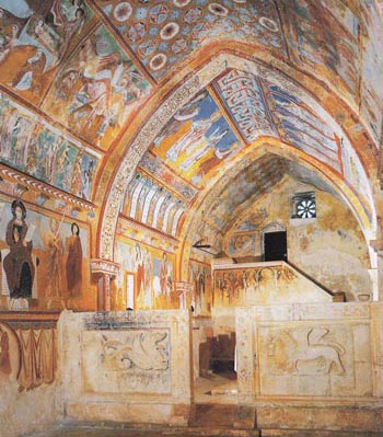 affreschi dell' Oratorio di San Pellegrino a Bominaco